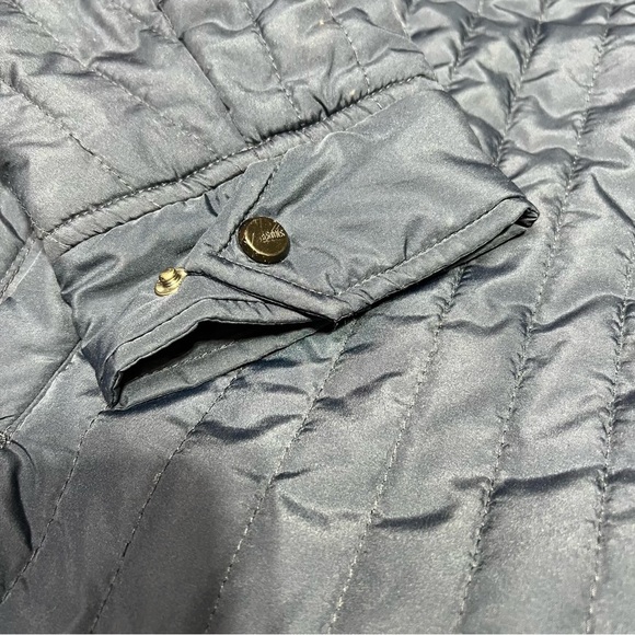 ONLY & SONS Blue Lightweight Puffer Jacket with Quilted Design - Picture 6 of 8